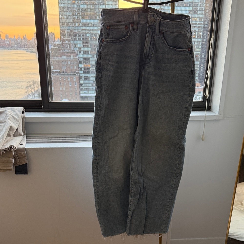 Wife Leg Classic Blue Jeans